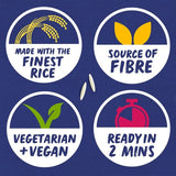 Tilda Microwave Wholegrain Pilau Basmati Rice 250g GOODS M&S