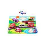 Wooden Transport Chunky Puzzle GOODS M&S