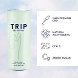 TRIP Lemon Basil CBD Drinks 12 x 250ml GOODS Superdrug