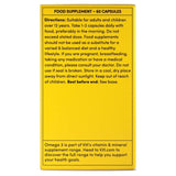 VITL VITLOMEGA3CAPSULE 60 EACH   60 per pack GOODS M&S