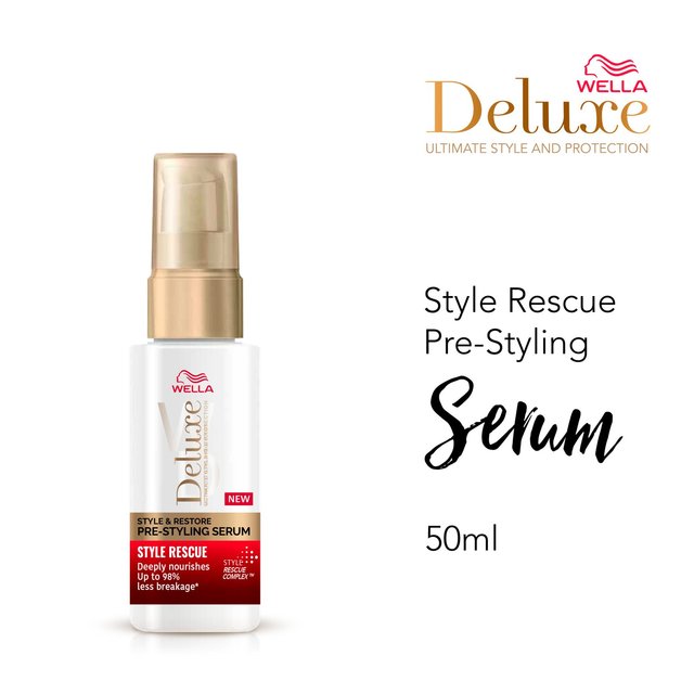 Wella Deluxe Style & Rescue Pre-Styling Serum 50ml GOODS M&S