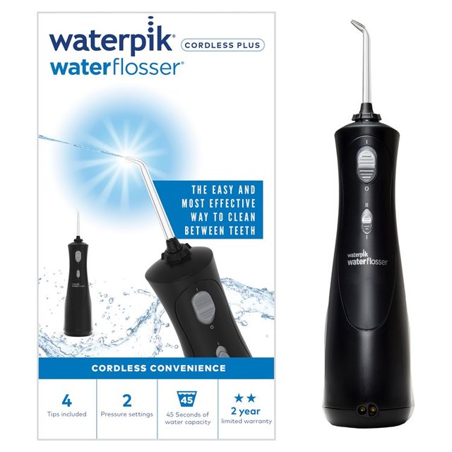 Waterpik-462UK Cordless Plus Black GOODS M&S