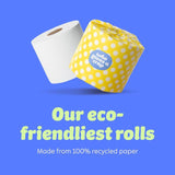 Who Gives A Crap Recycled Toilet Paper - 16 Rolls   16 per pack GOODS M&S
