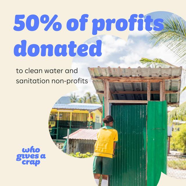 Who Gives A Crap Recycled Toilet Paper - 16 Rolls   16 per pack GOODS M&S