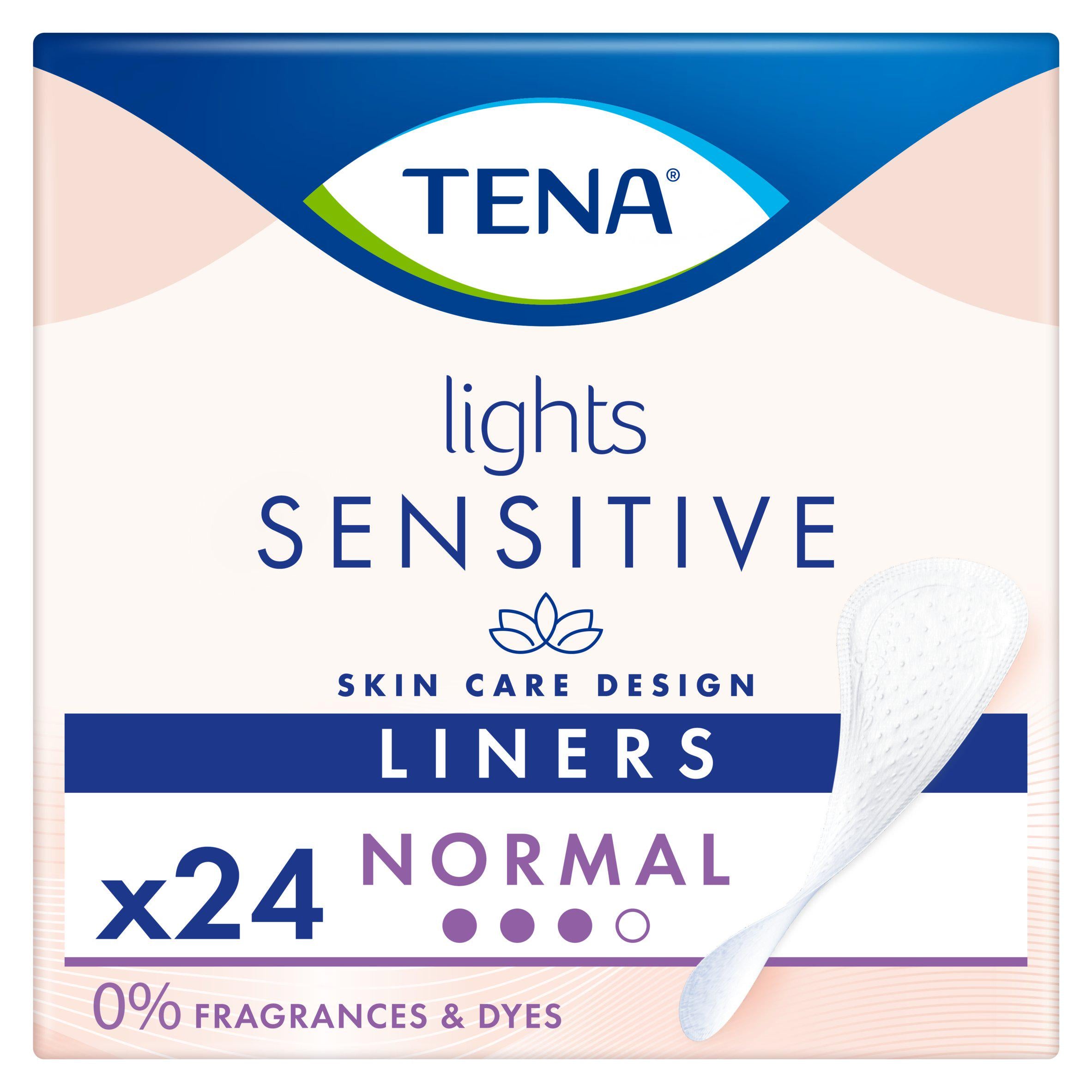 TENA Lights Incontinence Liners x24 GOODS Sainsburys