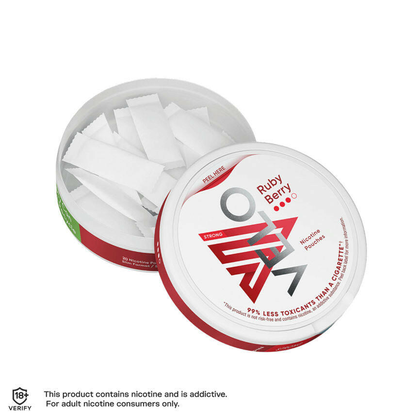 Velo Nicotine Pouches Ruby Berry GOODS ASDA
