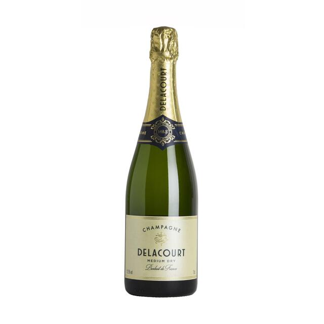 M&S Delacourt Champagne Medium Dry   75cl - McGrocer