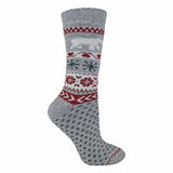 Sock Snob Ladies Novelty Patterned Wool Xmas Socks 4-8 UK - McGrocer