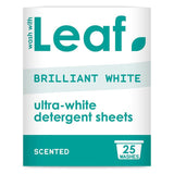 Wash with Leaf Brilliant White 25 Sheets   25 per pack GOODS M&S