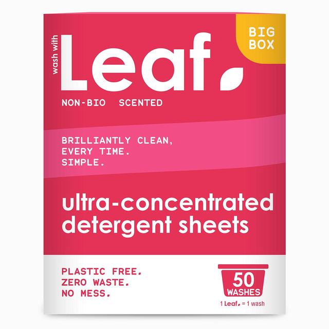 Wash with Leaf Non Bio Laundry Sheets 50 50 per pack GOODS M&S