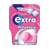 Wrigley's Extra Refreshers Bubblemint Sugar Free Chewing Gum Bottle 30pcs 67g GOODS M&S