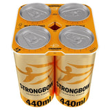 Strongbow Tropical Can Cider 4 x 440ml GOODS M&S