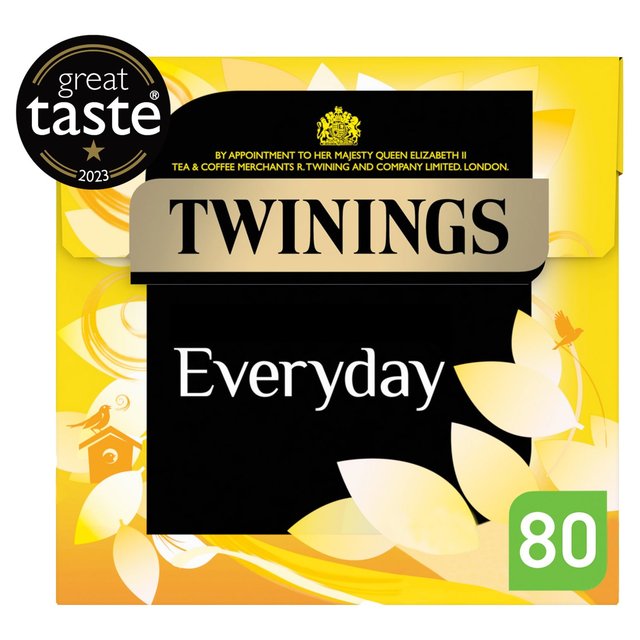 Twinings Everyday Tea 80 Tea Bags   80 per pack GOODS M&S