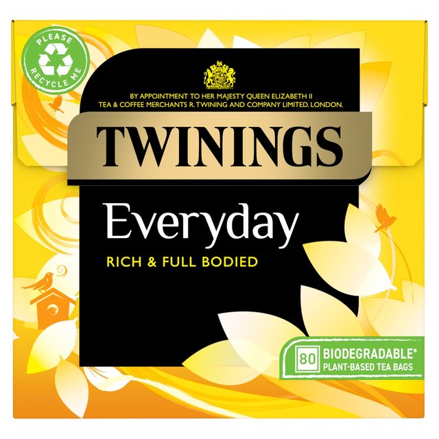 Twinings Everyday Tea 80 Tea Bags   80 per pack GOODS M&S