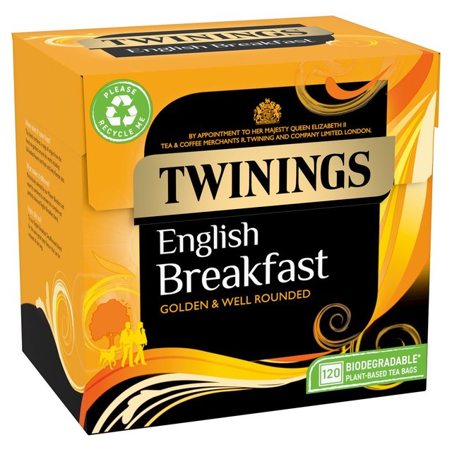 Twinings English Breakfast Tea    120 per pack GOODS M&S