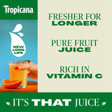 Tropicana Long Life Pure Original Orange Fruit Juice with Bits 850ml GOODS M&S