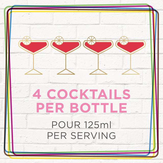 Tails Cocktails Raspberry Cosmopolitan Premixed Vodka Cocktail 500ml GOODS M&S