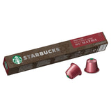 Starbucks Single Origin Sumatra Espresso Coffee Pods 10 per pack GOODS M&S
