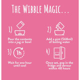 Wibble Raspberry Jelly Crystals 57g GOODS M&S