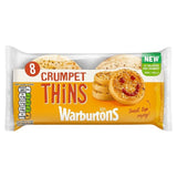 Warburtons 8 Crumpet Thins   8 per pack GOODS M&S