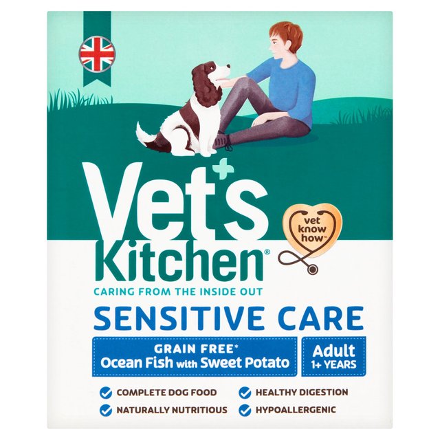 Vet's Kitchen Wet Dog Food Grain Free Ocean Fish with Sweet Potato 395g GOODS M&S