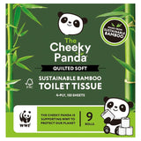 The Cheeky Panda Luxury Quilted Sustainable Bamboo Toilet Tissue   9 per pack GOODS M&S