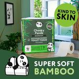 The Cheeky Panda Luxury Quilted Sustainable Bamboo Toilet Tissue   9 per pack GOODS M&S