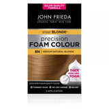 John Frieda Precision Foam Colour 8N Medium Natural Blonde 130ml - McGrocer