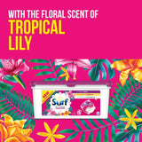 Surf Tropical Lily 3 in 1 Washing Liquid Capsules 27 Washes 27 per pack GOODS M&S