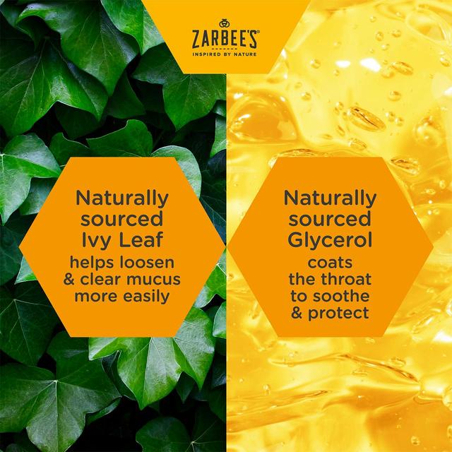 Zarbee's Adult Cough & Sore Throat Syrup   150ml GOODS M&S