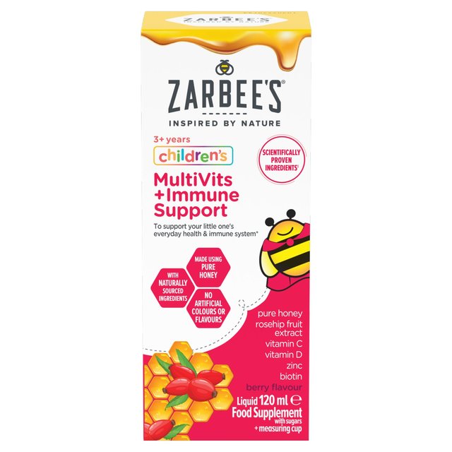 Zarbee's Children's Multivits + Immune Support   120ml GOODS M&S