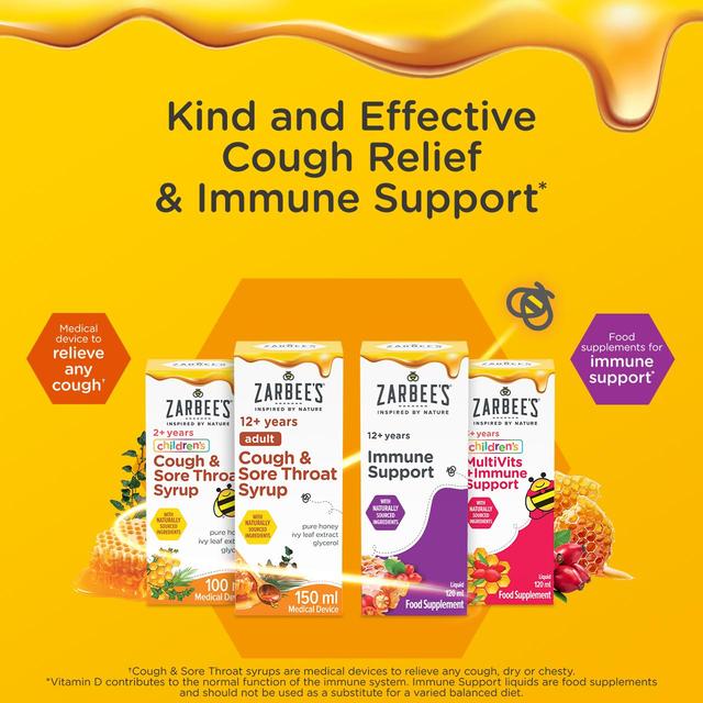 Zarbee's Children's Multivits + Immune Support   120ml GOODS M&S