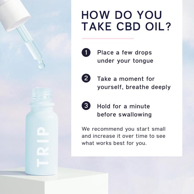 TRIP Wild Mint 1000mg CBD Oil 15ml GOODS M&S