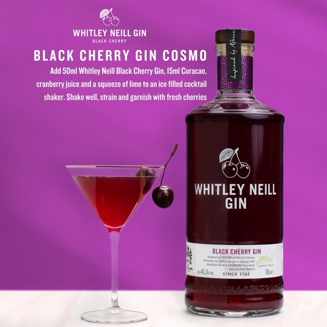 Whitley Neill Black Cherry Gin 70cl GOODS M&S