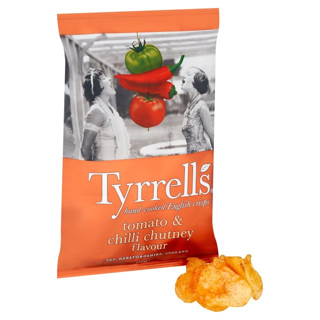 Tyrrells Tomato & Chilli Chutney Sharing Crisps 150g GOODS M&S