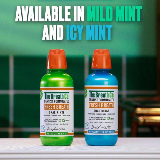 The Breath Co. Alcohol Free Mouthwash Icy Mint 500ml GOODS M&S