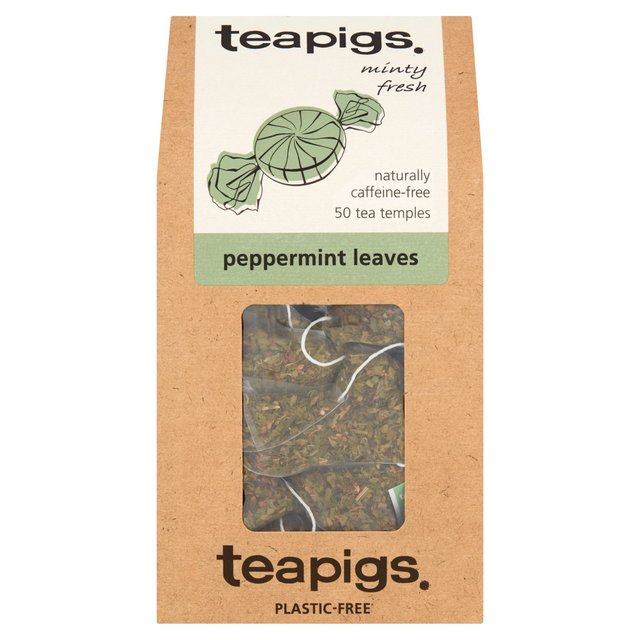 Teapigs Peppermint Leaves Tea Bags 50 per pack GOODS M&S