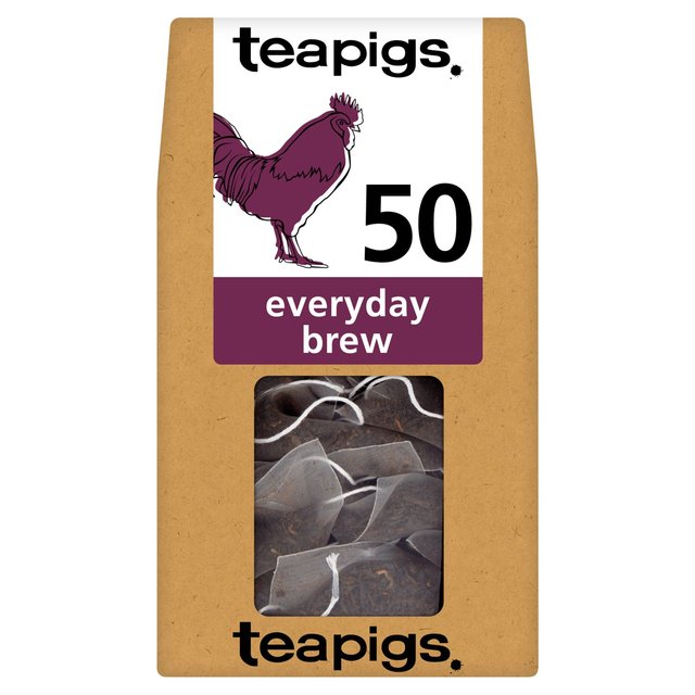 Teapigs Everyday Brew Tea Bags 50 per pack GOODS M&S