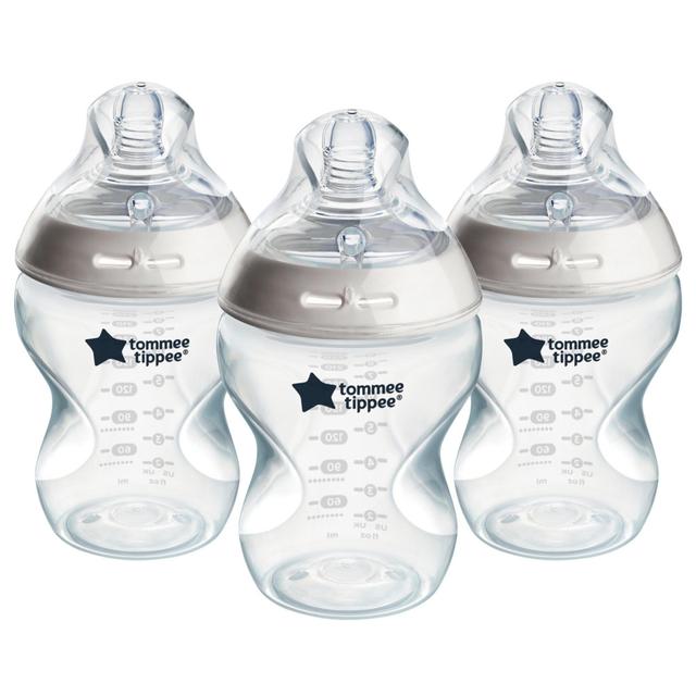 Tommee Tippee Closer To Nature Bottles 3 x 260 per pack GOODS M&S
