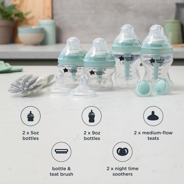 Tommee Tippee Advanced Anti-Colic Bottle Newborn Baby Starter Kit GOODS M&S