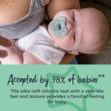 Tommee Tippee Ultra-Light Silicone Soother 0-6m 4 Pack Dummies 4 per pack GOODS M&S