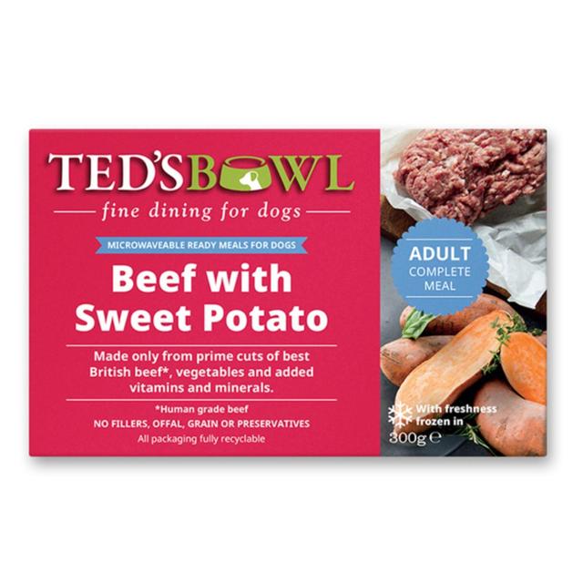 Ted's Bowl Beef with Sweet Potato for Adult Dog 300g GOODS M&S