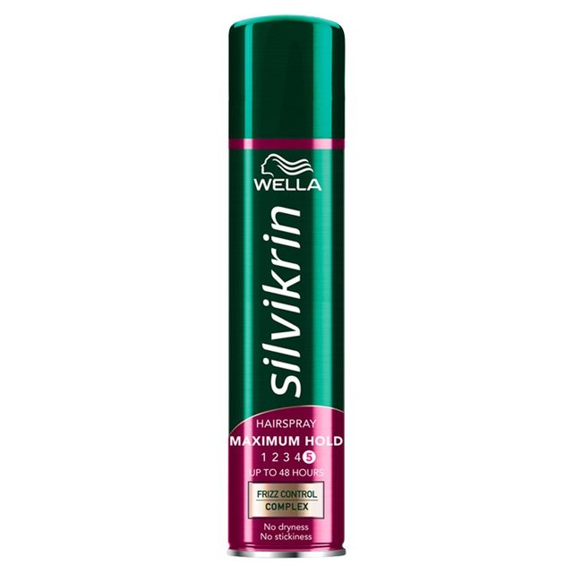 Wella Silvikrin Maximum Hold Hairspray 250ml GOODS M&S