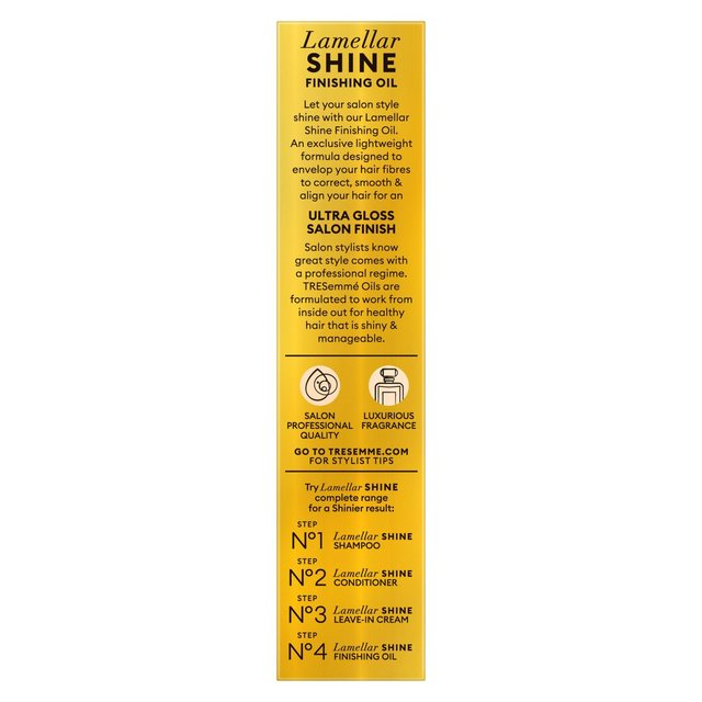 TRESemme Lamellar Shine Oil   75ml GOODS M&S