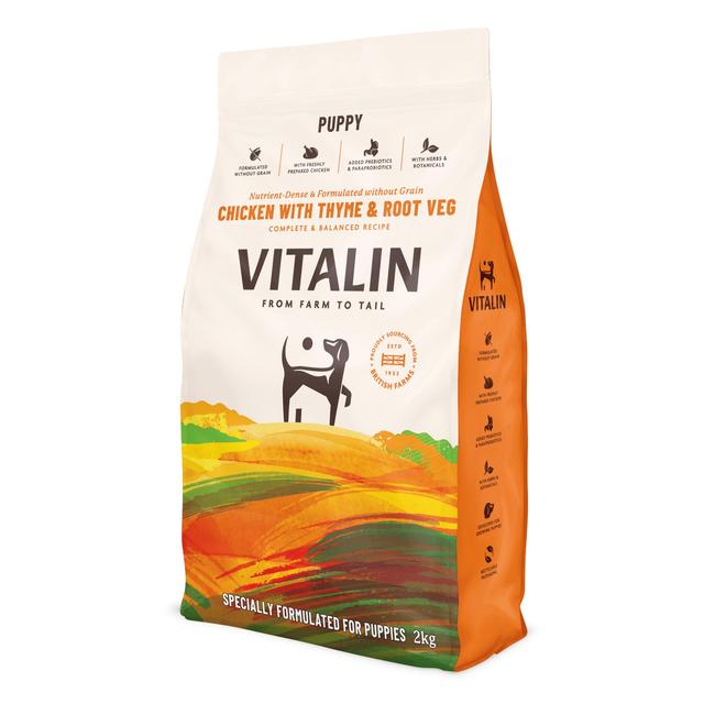 Vitalin Puppy Chicken with Veg & Thyme 2kg GOODS M&S