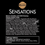Walkers Sensations Mature Cheddar Cheese & Chilli Crisps 150g GOODS M&S