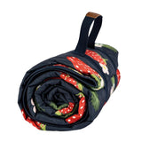 Summerhouse Strawberries & Cream Quilted Picnic Blanket GOODS M&S