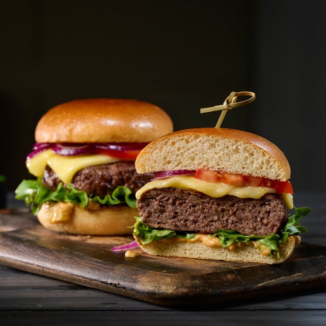 St Pierre Burger Buns   4 per pack GOODS M&S