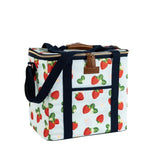 Summerhouse Strawberries & Cream Insulated 20L Cool Bag Aqua GOODS M&S