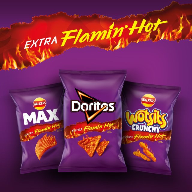 Walkers Max Extra Flamin' Hot 130g GOODS M&S